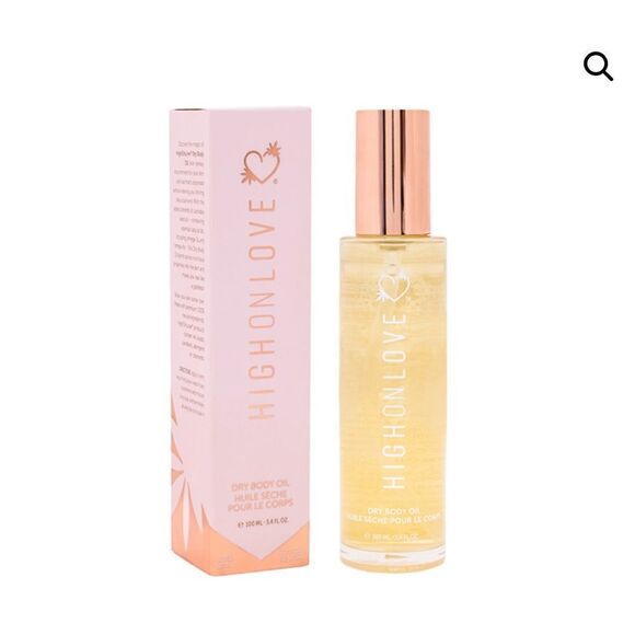 High On Love Dry Body Oil 100% Natural show your skin some 💕 love 💕 new - Picture 1 of 6